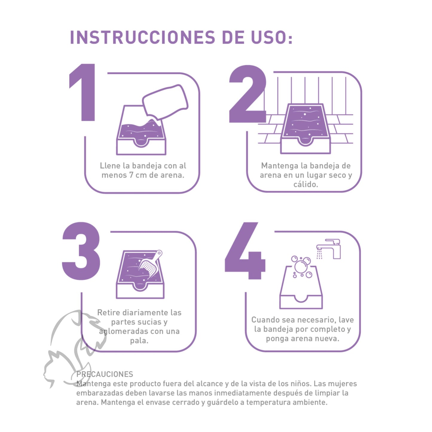 WEEGO - LAVENDER TOFU - ARENA AGLOMERANTE DE TOFU PARA GATOS