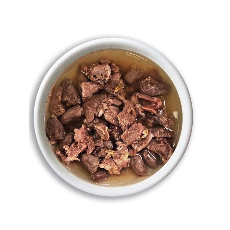 NATUREXTRA - GUISO DE PAVO CON CORAZONES DE POLLO PARA GATOS (Y PERROS)