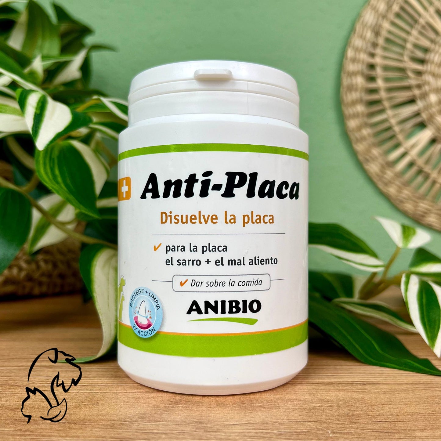 ANIBIO - ANTI-PLACA - SUPLEMENTO ANTISARRO PARA PERROS Y GATOS