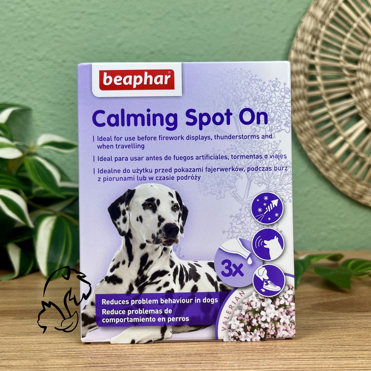 BEAPHAR - CALMING - PIPETAS DE VALERIANA PARA PERROS