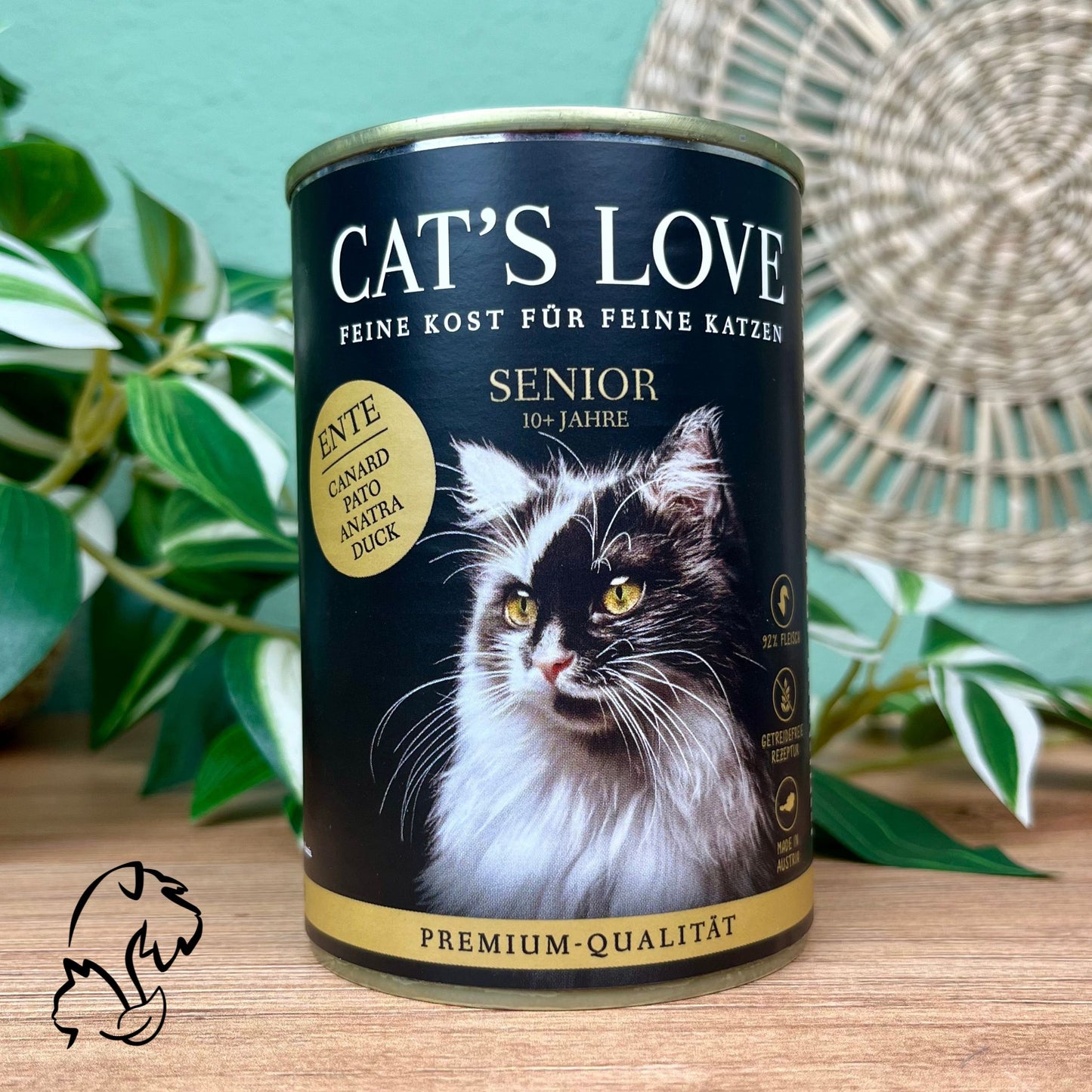 Cat´s Love Lata De Paté Suave De Pato Y Pavo Para Gatos 400g