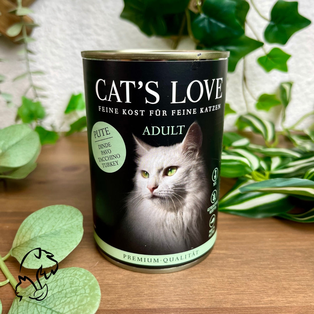 Cat´s Love Lata De Paté Suave De Pavo Puro Para Gatos 400g