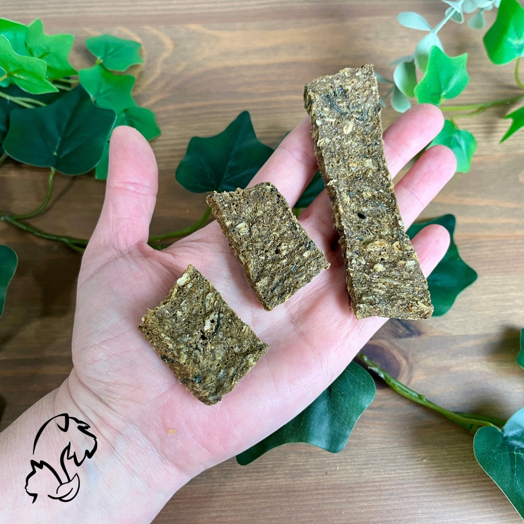 CRUNCHIS DE CABALLA PARA PERROS Y GATOS