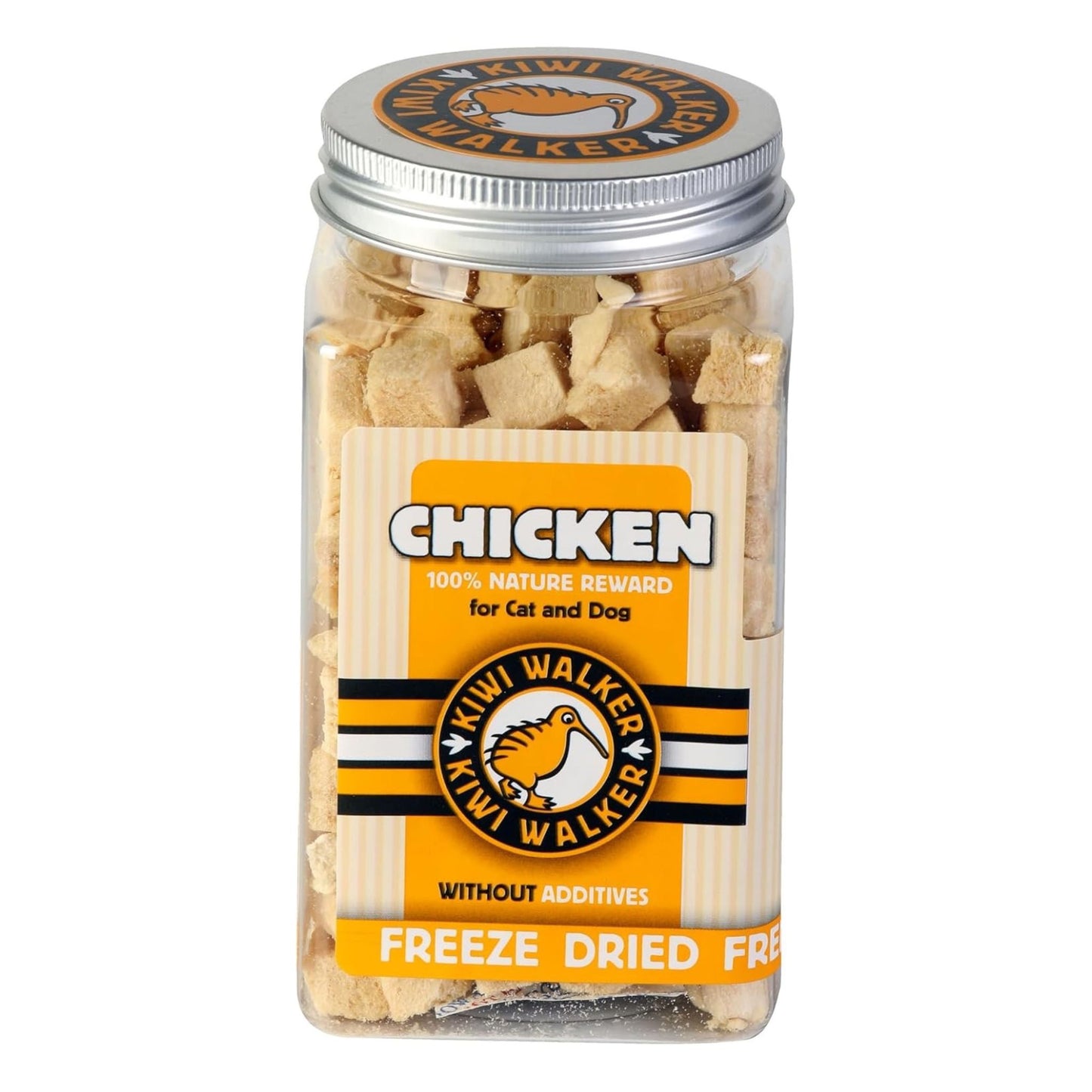 KIWI WALKER - PREMIOS LIOFILIZADOS DE POLLO PARA PERROS Y GATOS