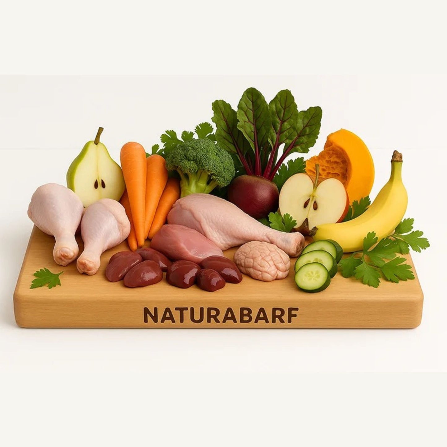 Naturabarf, menú monoproteico de alimentación cruda BARF elaborado con pavo para perros de todas las edades y tamaños