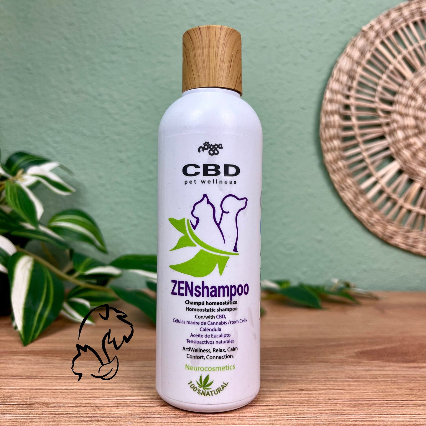NOGGA - ZEN SHAMPOO - CHAMPÚ RELAJANTE PARA PERROS Y GATOS