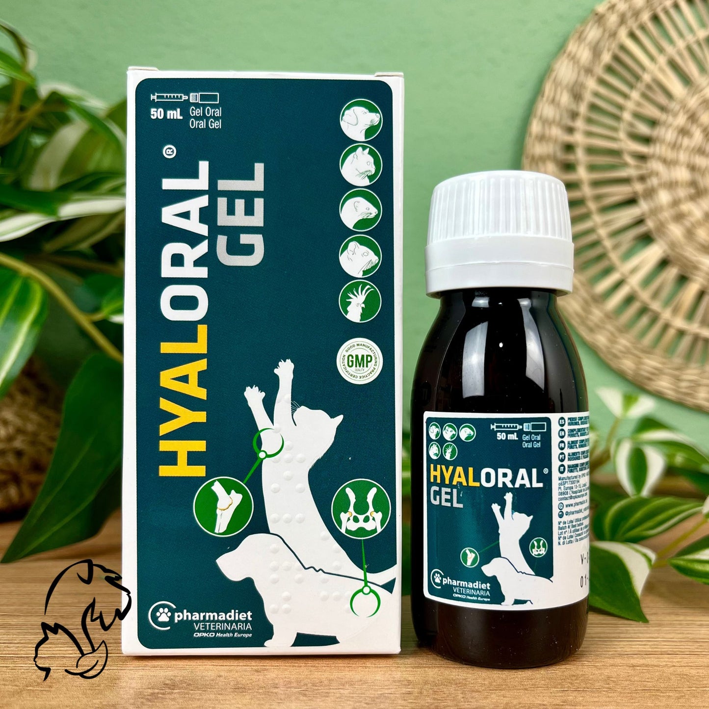 PHARMADIET - HYALORAL GEL - SUPLEMENTO ARTICULAR PARA PERROS Y GATOS