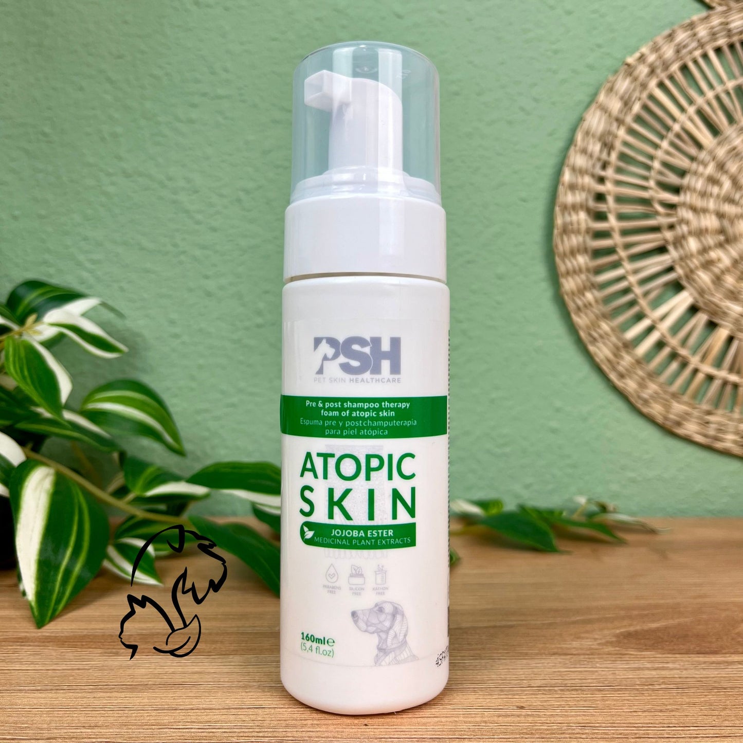 PSH - ESPUMA ATOPIC SKIN PARA PERROS