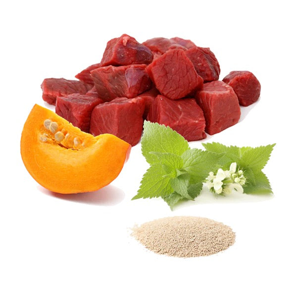 PUROMENU - SOBRE BIGOTES FELICES DE VACUNO BIO PARA GATOS