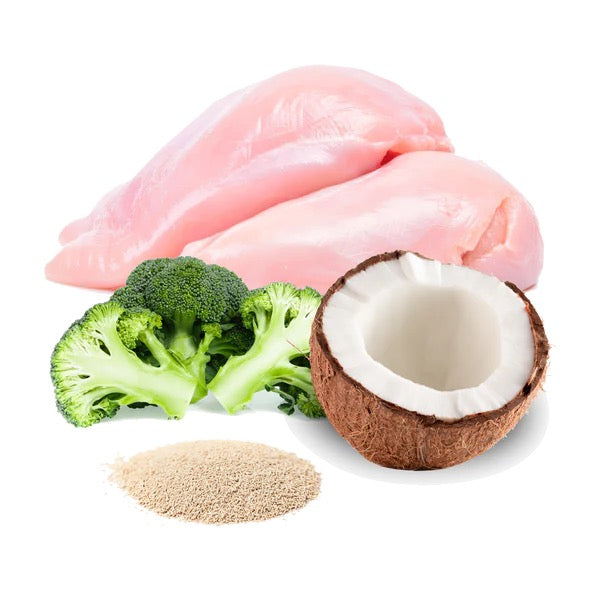 PUROMENU - SOBRE MOMENTO DE TERNURA DE POLLO BIO PARA GATOS