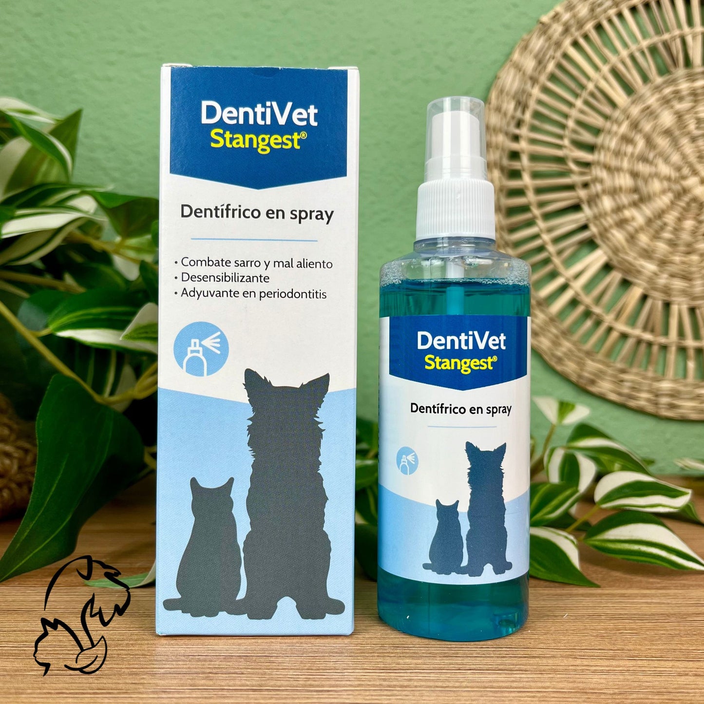 STANGEST - DENTIVET - DENTÍFRICO EN SPRAY PARA PERROS Y GATOS