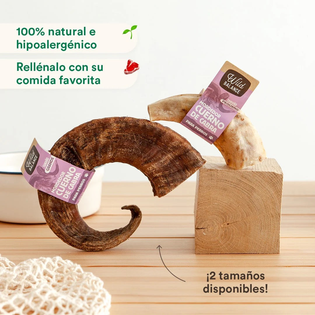 WILD BALANCE - CUERNO DE CABRA PARA PERROS