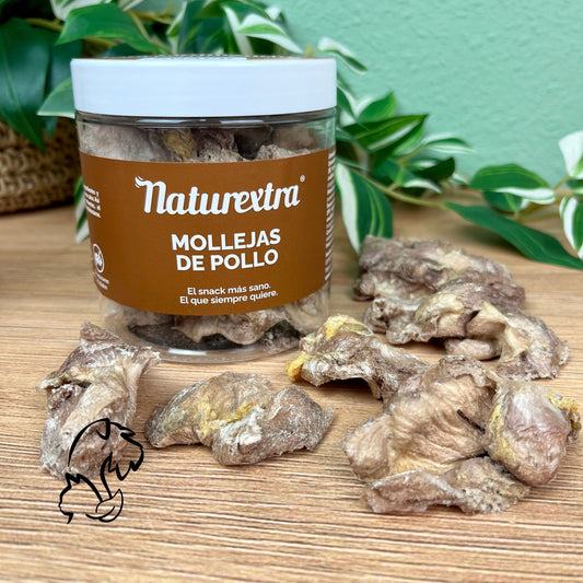 NATUREXTRA - MOLLEJAS DE POLLO LIOFILIZADAS PARA PERROS Y GATOS