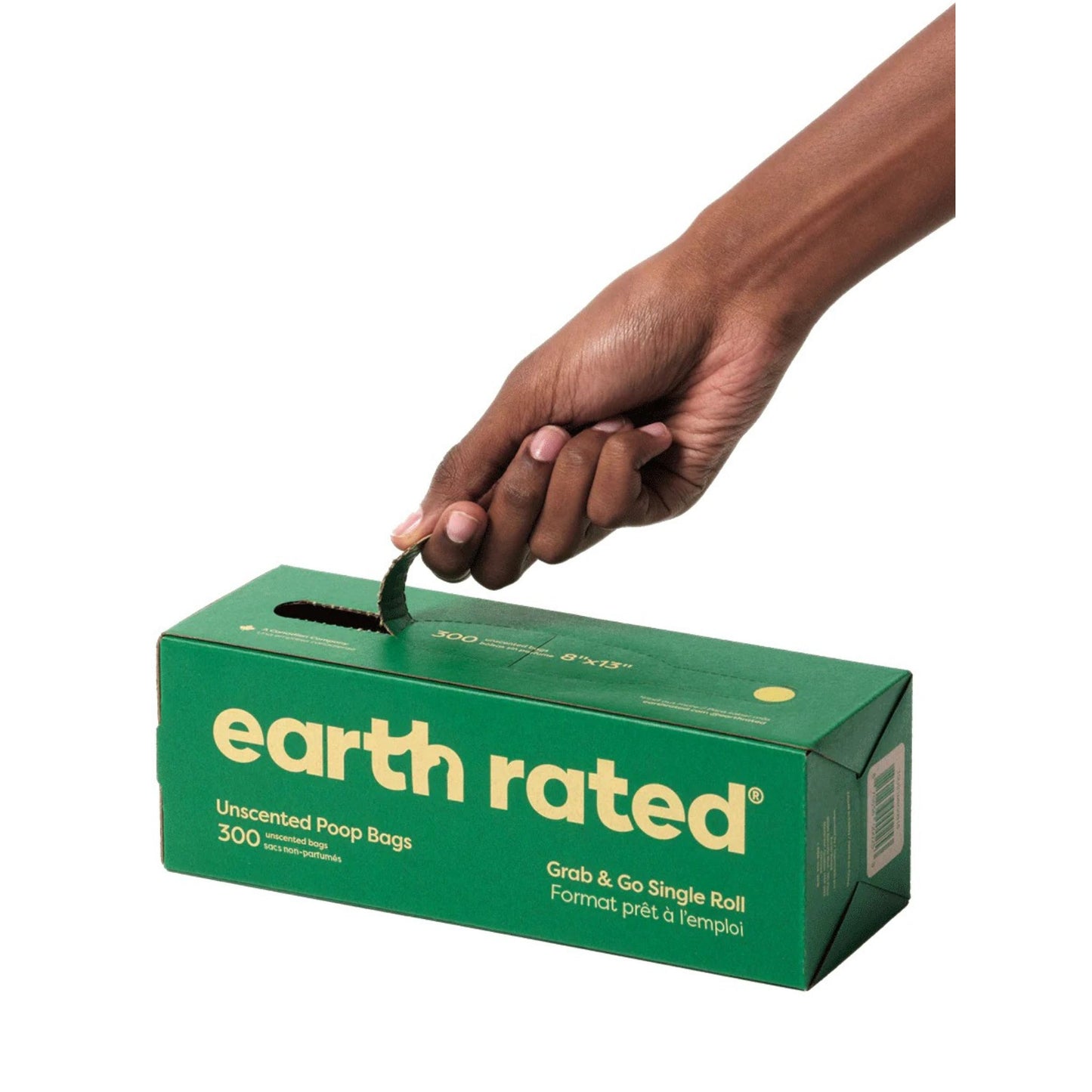 EARTH RATED -  ROLLO 300 BOLSAS HIGIÉNICAS CON AROMA LAVANDA