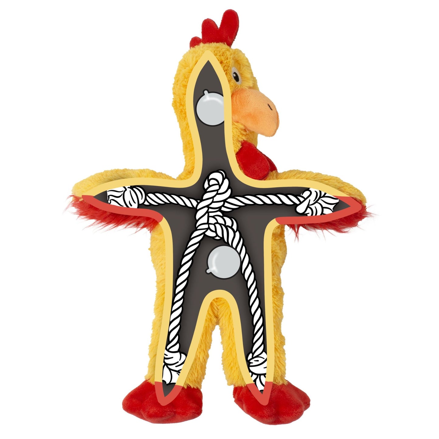 KONG - GALLINA TURULECA - PARA PERROS