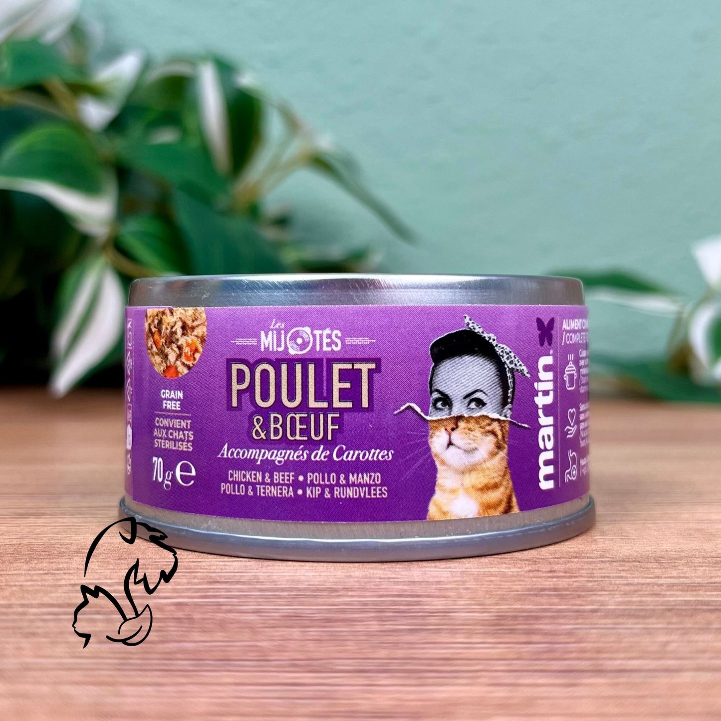 MARTIN - LATA ESTOFADO DE POLLO Y TERNERA PARA GATOS
