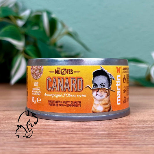 MARTIN - LATA ESTOFADO DE PATO Y POLLO PARA GATOS