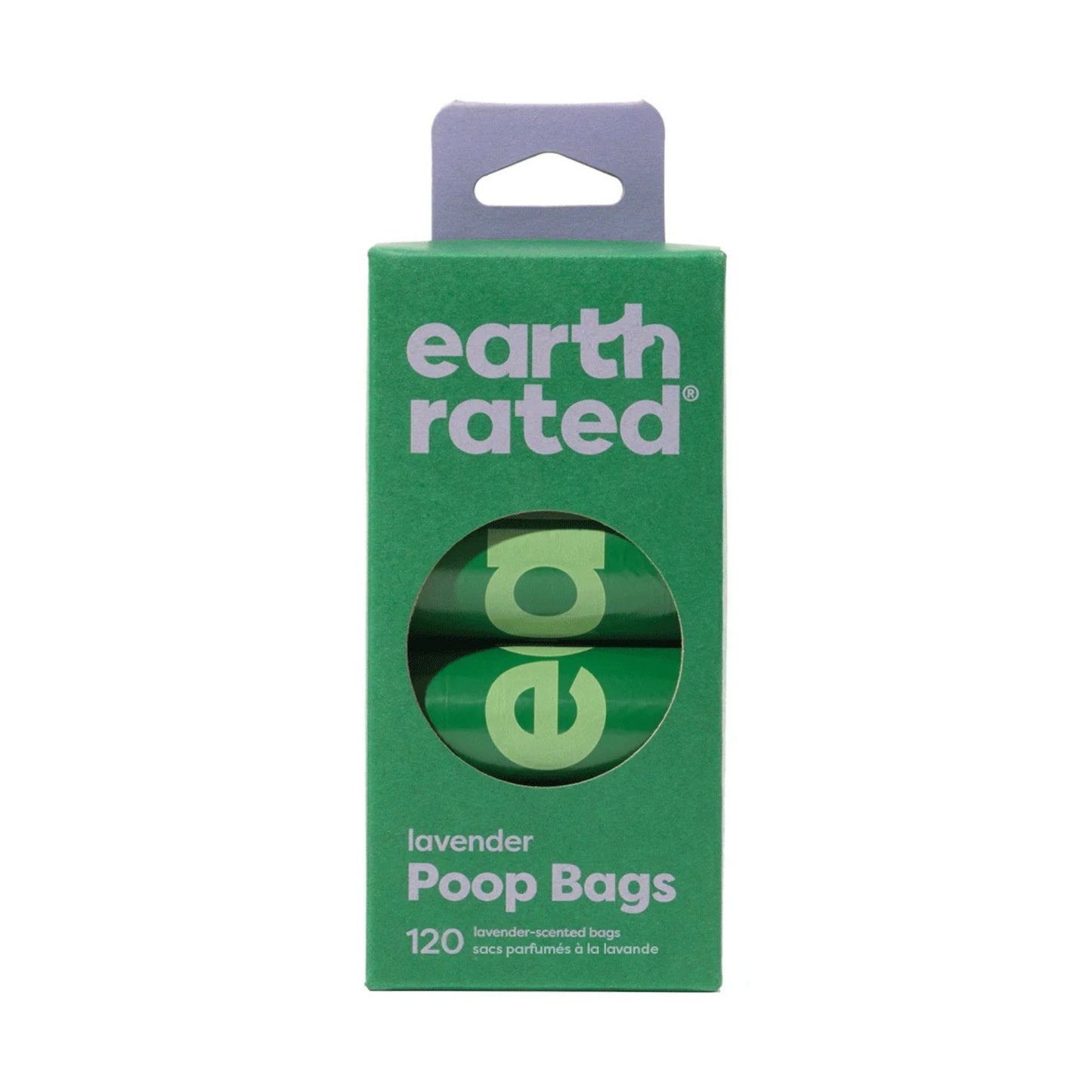 EARTH RATED - BOLSAS HIGIÉNICAS CON AROMA LAVANDA