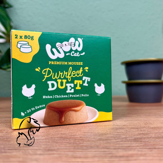 WOW CAT - PURRFECT DUETT DE POLLO PARA GATOS