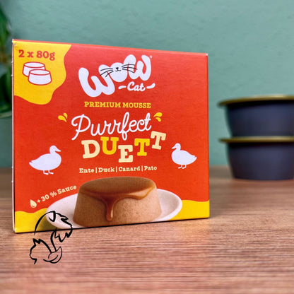 WOW CAT - PURRFECT DUETT DE PATO PARA GATOS