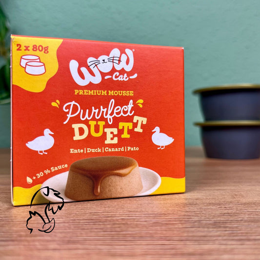WOW CAT - PURRFECT DUETT DE PATO PARA GATOS