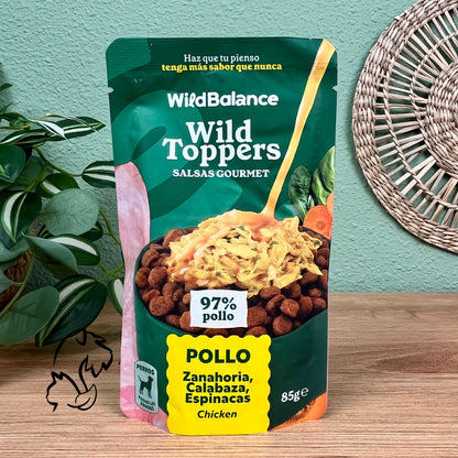 WILD BALANCE -  WILD TOPPERS DE POLLO PARA PERROS