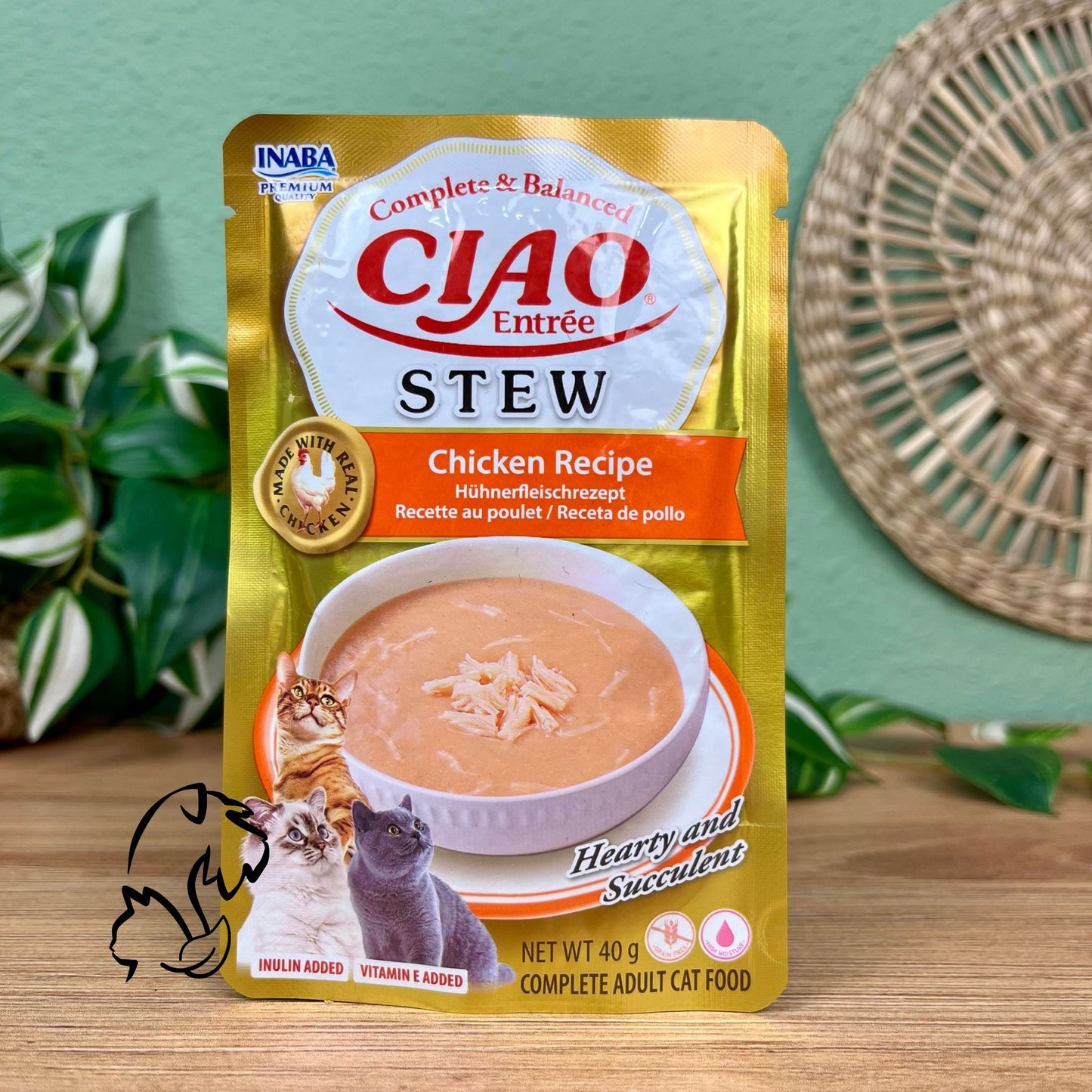 INABA - ENTRÉE STEW DE POLLO PARA GATOS