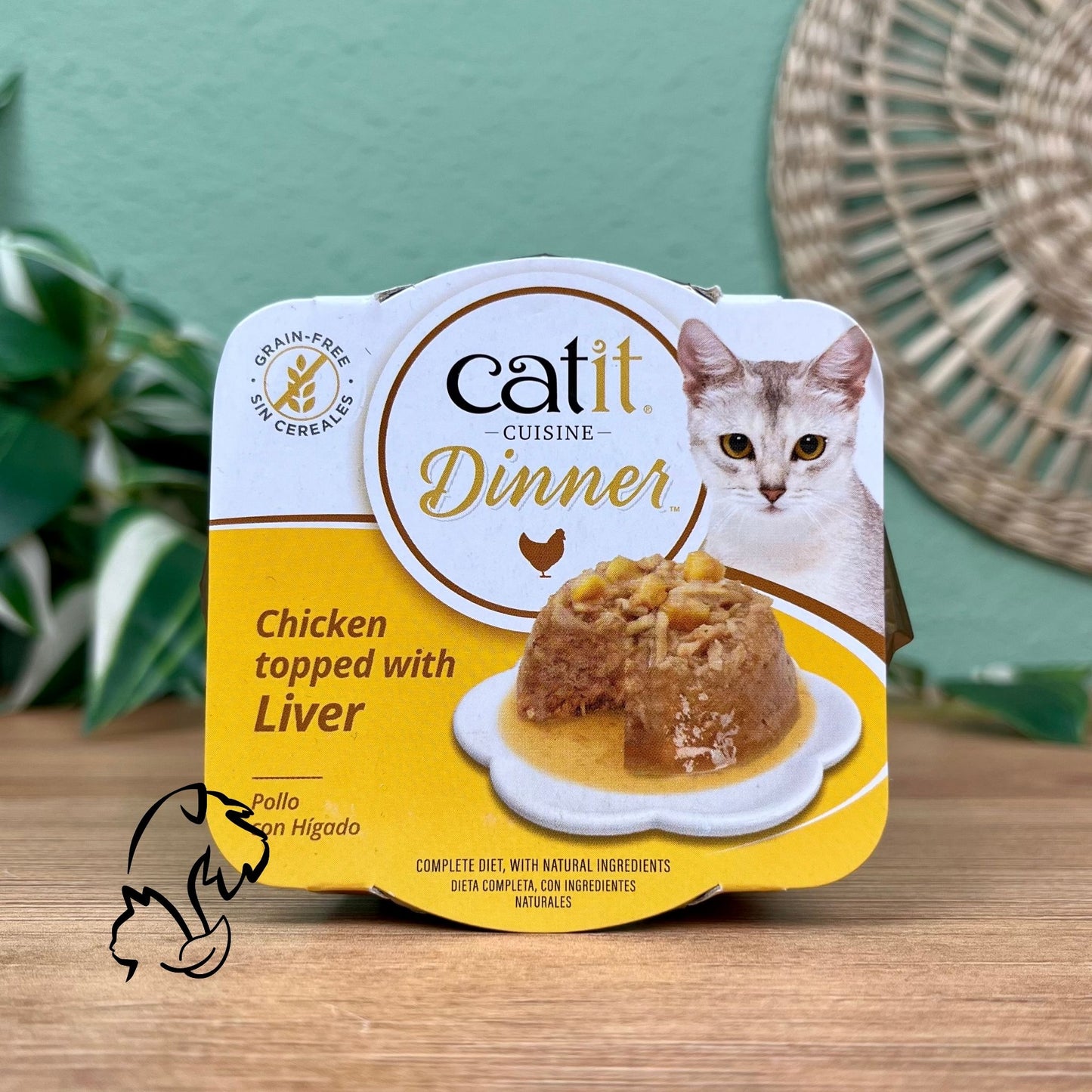 CATIT - DINNER DE POLLO CON HÍGADO PARA GATOS