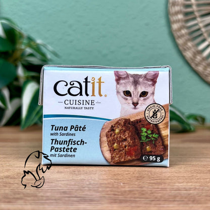CATIT - CUISINE PATÉ DE ATÚN Y SARDINAS PARA GATOS
