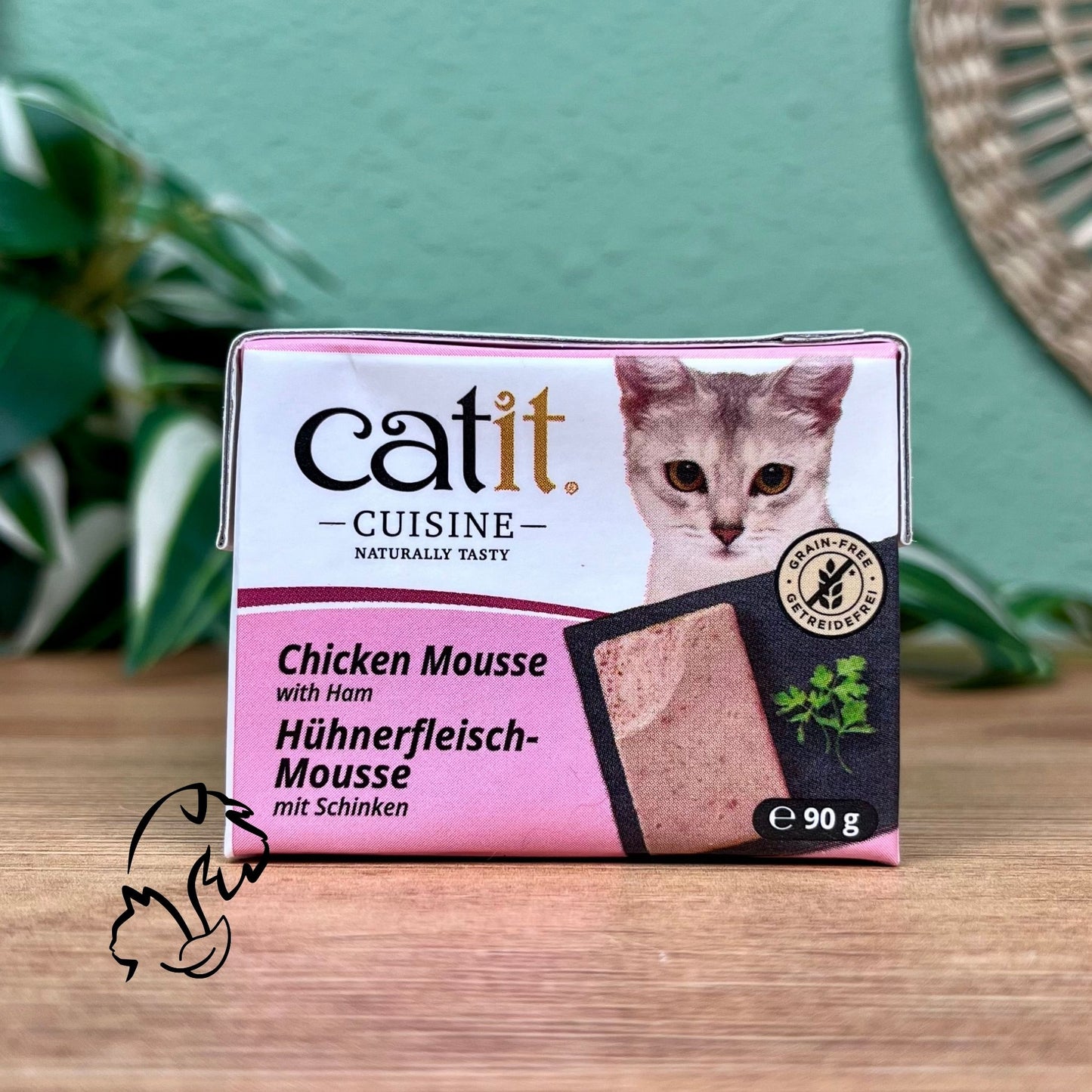 CATIT - CUISINE MOUSSE DE POLLO CON CERDO PARA GATOS