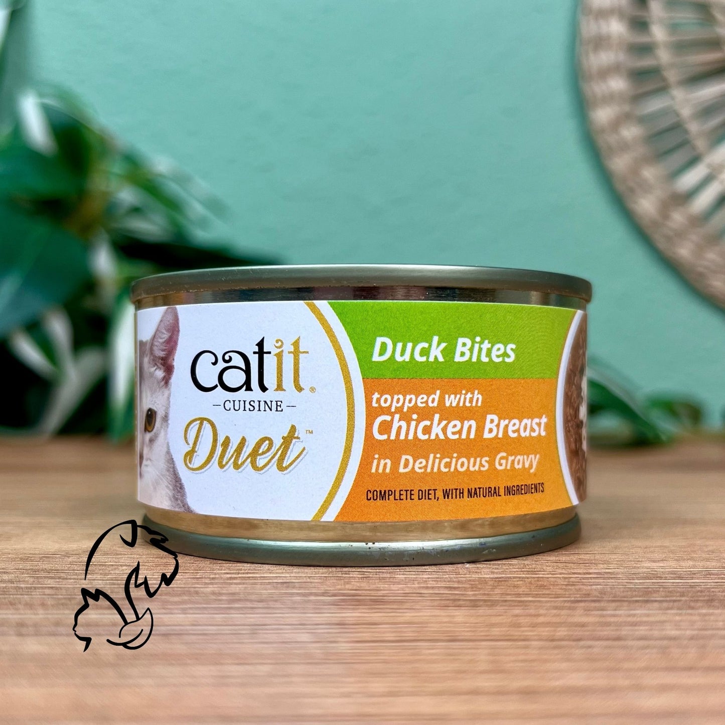 CATIT - DUET DE POLLO CON PATO PARA GATOS