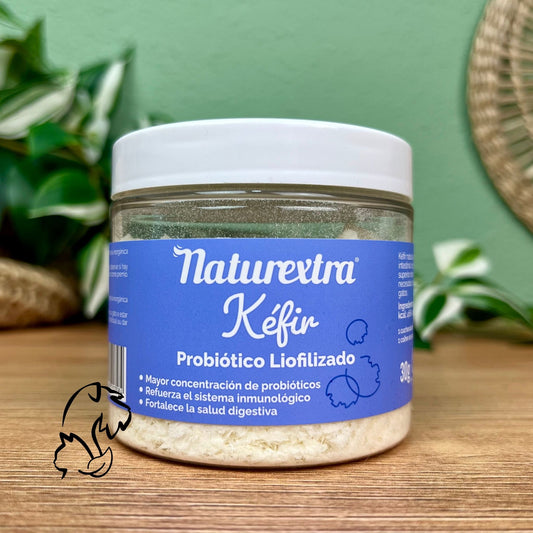 NATUREXTRA - KÉFIR LIOFILIZADO DE VACA PARA PERROS Y GATOS
