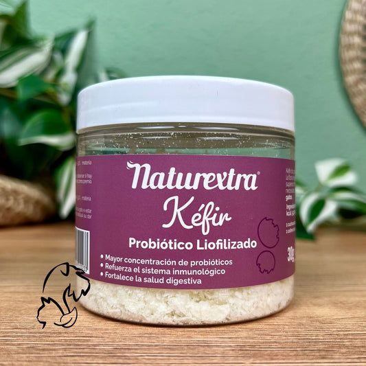 NATUREXTRA - KÉFIR LIOFILIZADO DE CABRA PARA PERROS Y GATOS