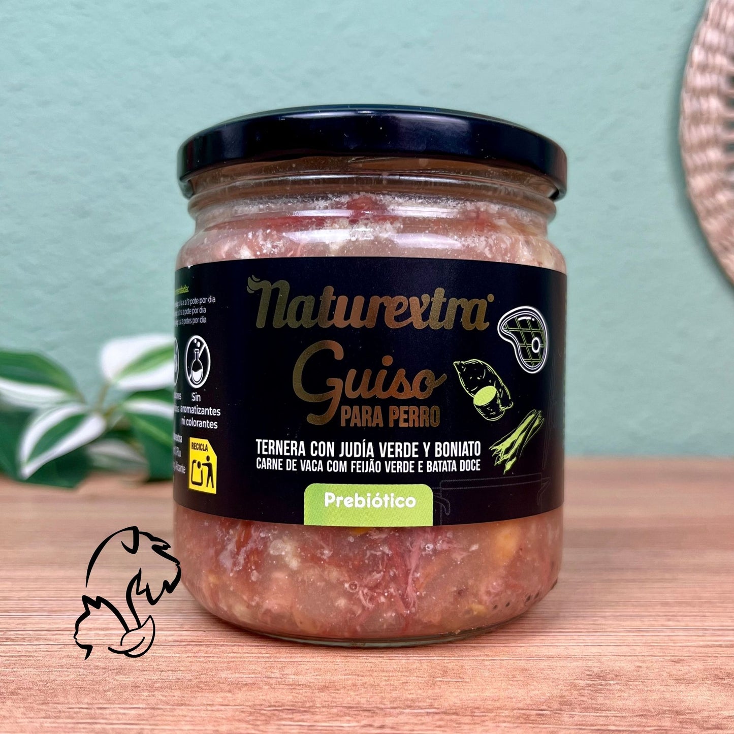 NATUREXTRA - GUISO DE TERNERA CON JUDÍAS Y BONIATO PARA PERROS