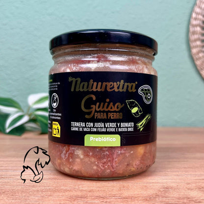 NATUREXTRA - GUISO DE TERNERA CON JUDÍAS Y BONIATO PARA PERROS