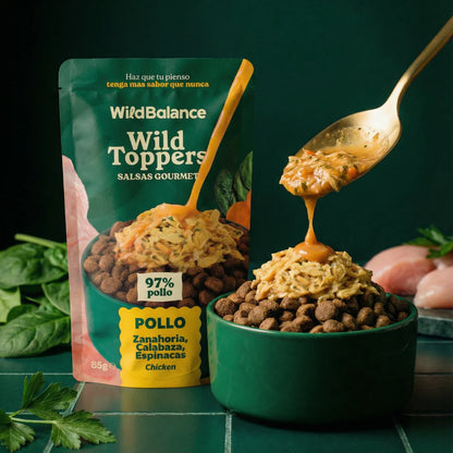 WILD BALANCE -  WILD TOPPERS DE POLLO PARA PERROS