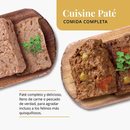 CATIT - CUISINE PATÉ DE ATÚN Y SARDINAS PARA GATOS