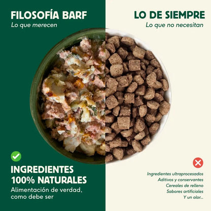 WILD BALANCE - LATA FILOSOFÍA BARF DE PAVO Y ATÚN PARA PERROS