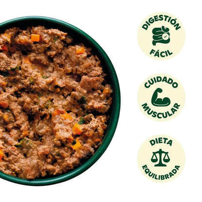 WILD BALANCE - MENÚ COCINADO DE TERNERA PARA PERROS