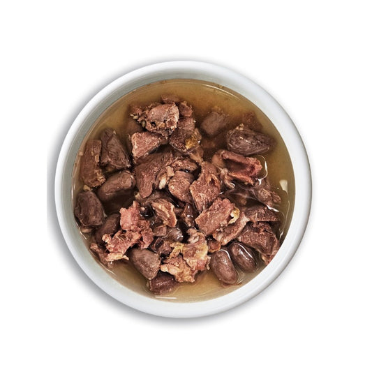NATUREXTRA - GUISO DE PAVO CON CORAZONES DE POLLO PARA GATOS (Y PERROS)