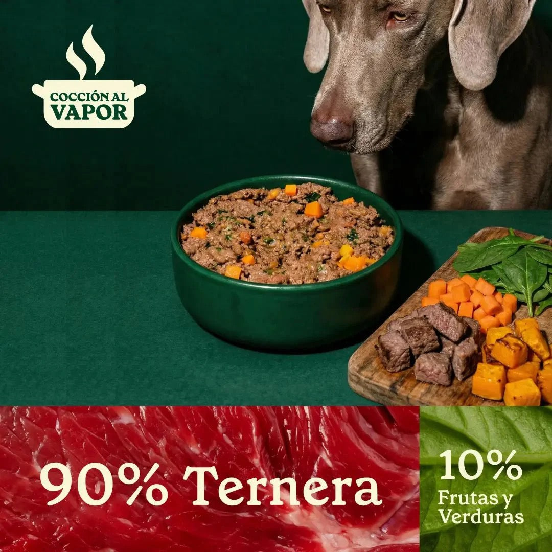 WILD BALANCE - MENÚ COCINADO DE TERNERA PARA PERROS