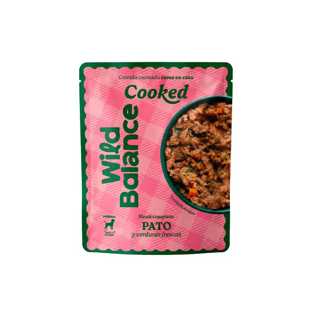 WILD BALANCE - MENÚ COCINADO DE PATO PARA PERROS