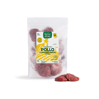 WILD BALANCE - MENÚ BARF DE POLLO PARA GATOS
