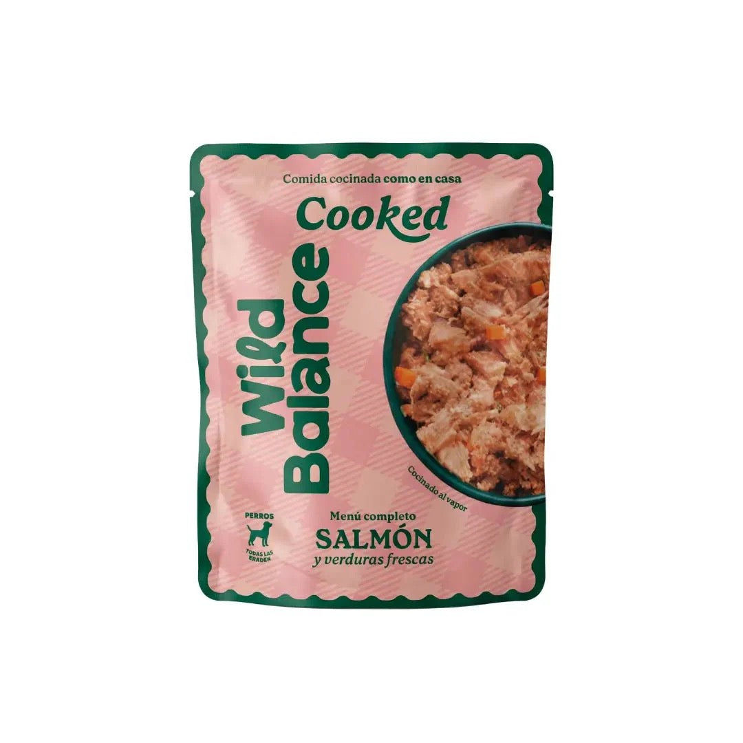 WILD BALANCE - MENÚ COCINADO DE SALMÓN PARA PERROS