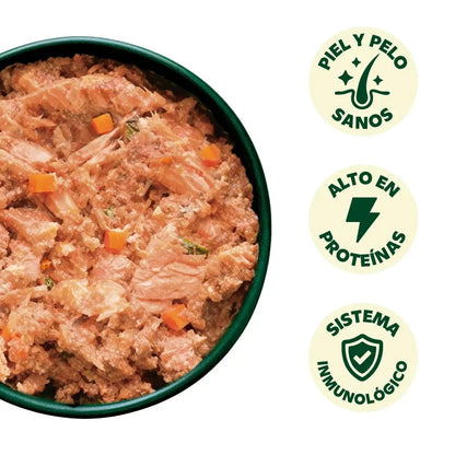 WILD BALANCE - MENÚ COCINADO DE SALMÓN PARA PERROS