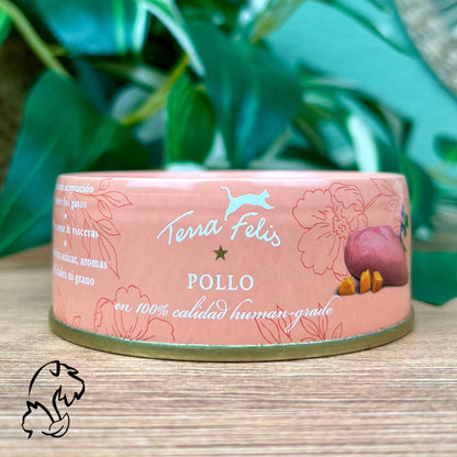 Terra Felis Lata Monoproteica Y Completa De Pollo Para Gatos