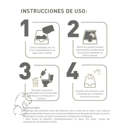 WEEGO - CHARCOAL TOFU - ARENA AGLOMERANTE DE TOFU PARA GATOS