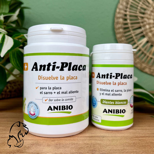 ANIBIO - ANTI-PLACA - SUPLEMENTO ANTISARRO PARA PERROS Y GATOS