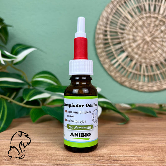 ANIBIO - LIMPIADOR DE OJOS  NATURAL PARA PERROS Y GATOS