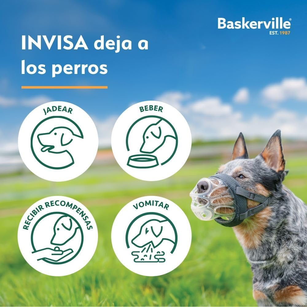 BASKERVILLE - BOZAL INVISA PARA PERROS